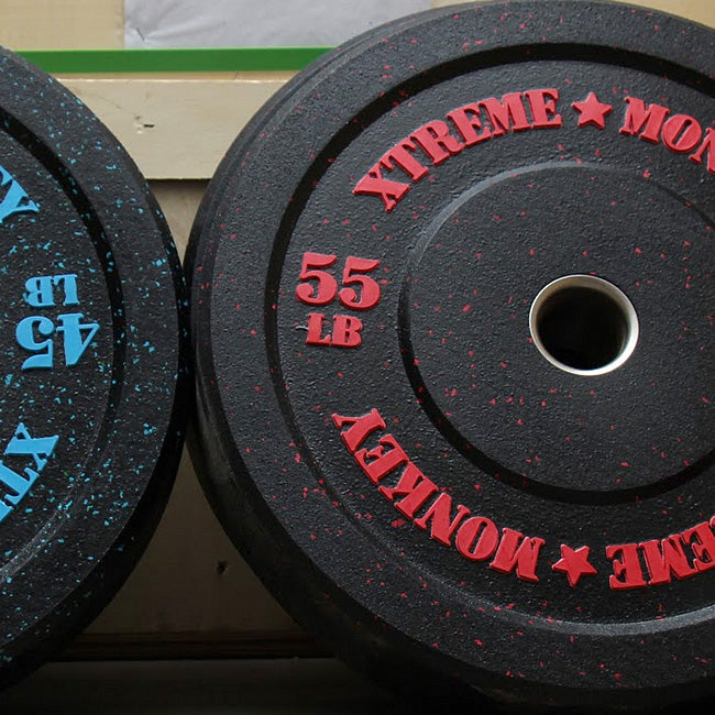 XM Fitness Crumb Rubber Bumper Plates 55-2-crumb_b24c865e-16b4-4e66-b9ac-f898c6b6865d