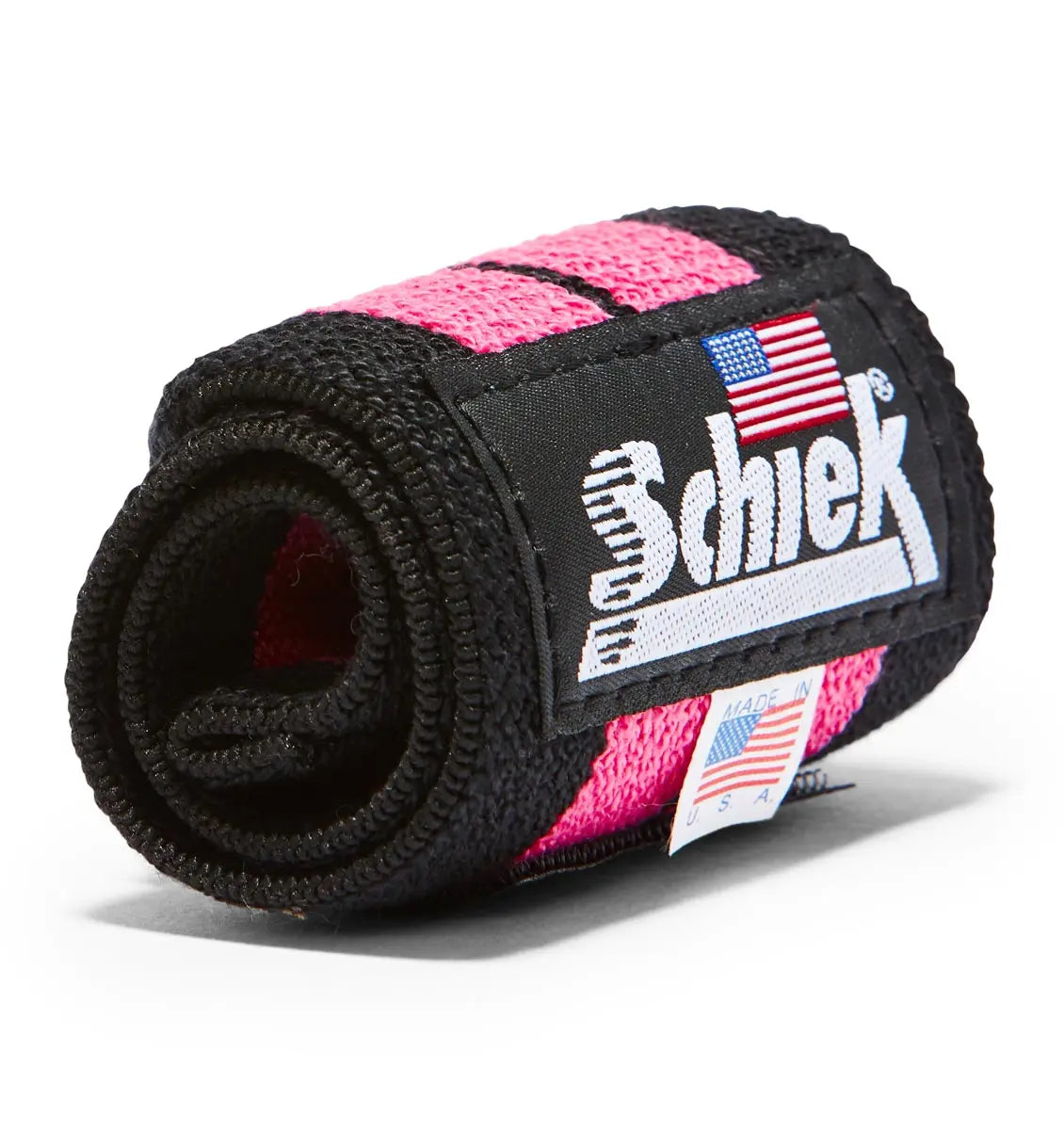 Schiek 12inch Heavy Duty Wrist Wraps (Pink)