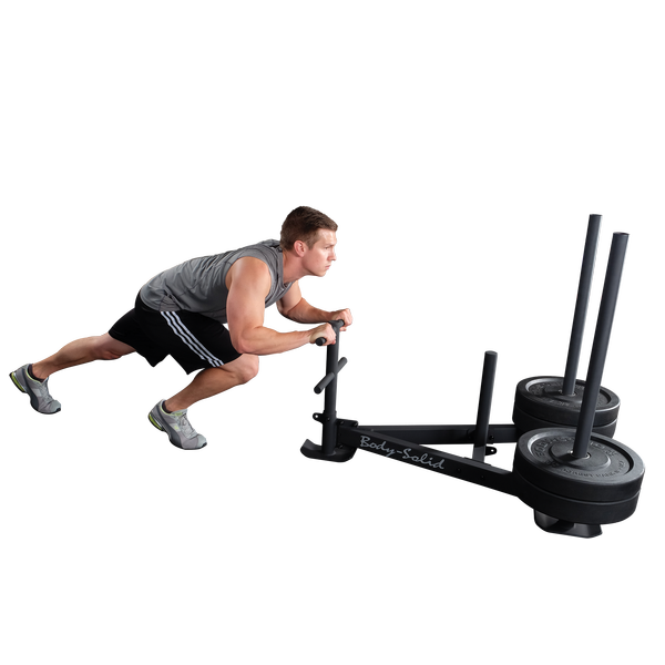Body Solid GWS100 Weight Sled Default Title Body Solid Agility and Speed; jump ropes, climbing and battle ropes, ladders, sled, interval timer c0549439-9d5c-ed11-834a-0af6a9949c45_GWS100_.