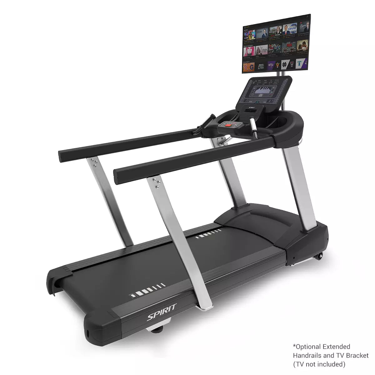Spirit CT800 Treadmill - Discontinued Spirit Treadmill; Residentail Commercial Frame over 350lbs r_34_rear_view_tv-2_jpg