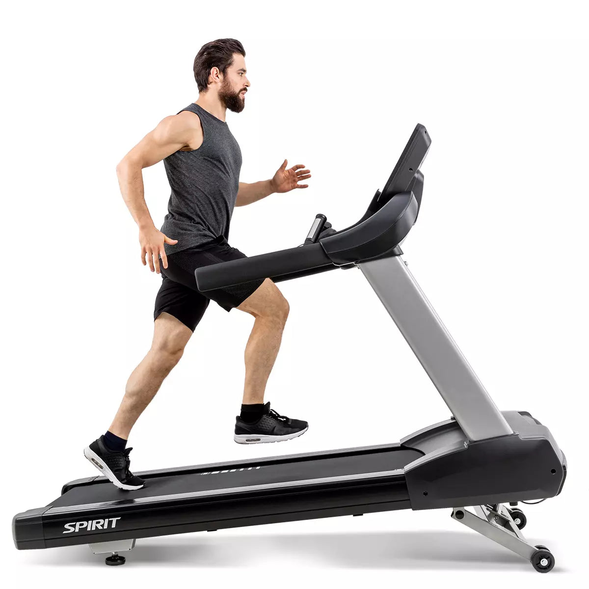 Spirit CT800 Treadmill - Discontinued Spirit Treadmill; Residentail Commercial Frame over 350lbs right_incline_1__jpg