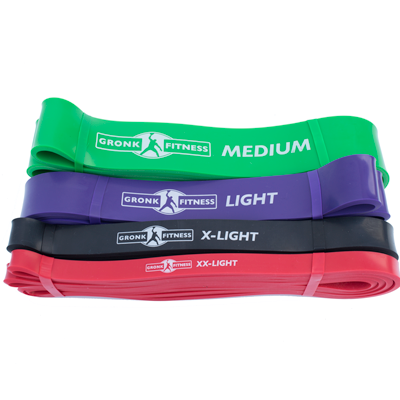 Gronk Fitness Latex Strength Bands