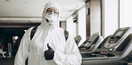 Gym DIY Disinfection for Covid 19 Corona 