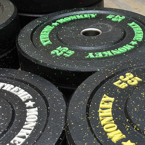 XM Fitness Crumb Rubber Bumper Plates