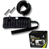 Adjustable Ankle Weights - 10lb Pair