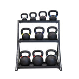 TKO COMPACT 3-TIER KETTLEBELL RACK
