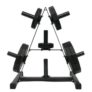 Gronk Fitness Compact A-Frame Weight Tree - Discontinued