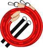 INERTIA WAVE FLO ROPE RED Inertia Wave Agility and Speed; jump ropes, climbing and battle ropes, ladders, sled, interval timer 61CdVeCpH8L._AC_SL1200