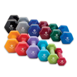 Elivate Body Sport Vinyl Dumbbells