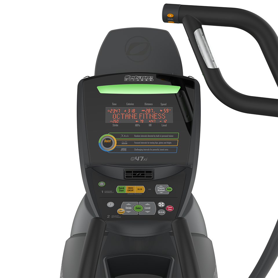Octane Q47 Standing Elliptical with XI Console