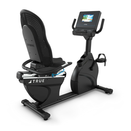 True Performance Series Recumbent Bike | Black G&G Fitness Equipment RR1-0A-35-Performance-Recumbent-Bike-rear-3_4-9in