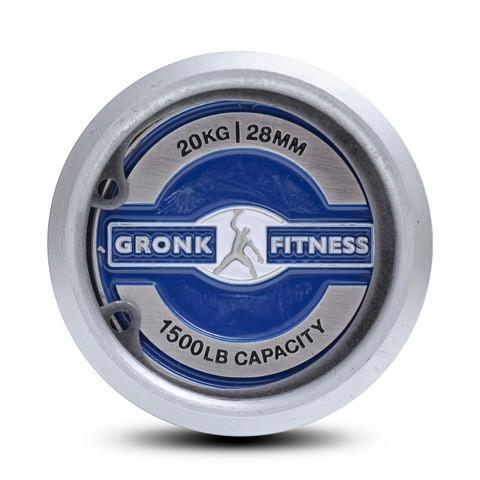 GRONK FITNESS OLYMPIC BAR 1500LB,28MM,4 BEARING - Discontinued Gronk Fitness Products Lifting bars, weight bars, dumbbell handles a6b21832-5b5c-ed11-834a-0af6a9949c45_80110_.