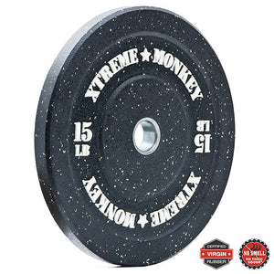 XM Fitness Crumb Rubber Bumper Plates