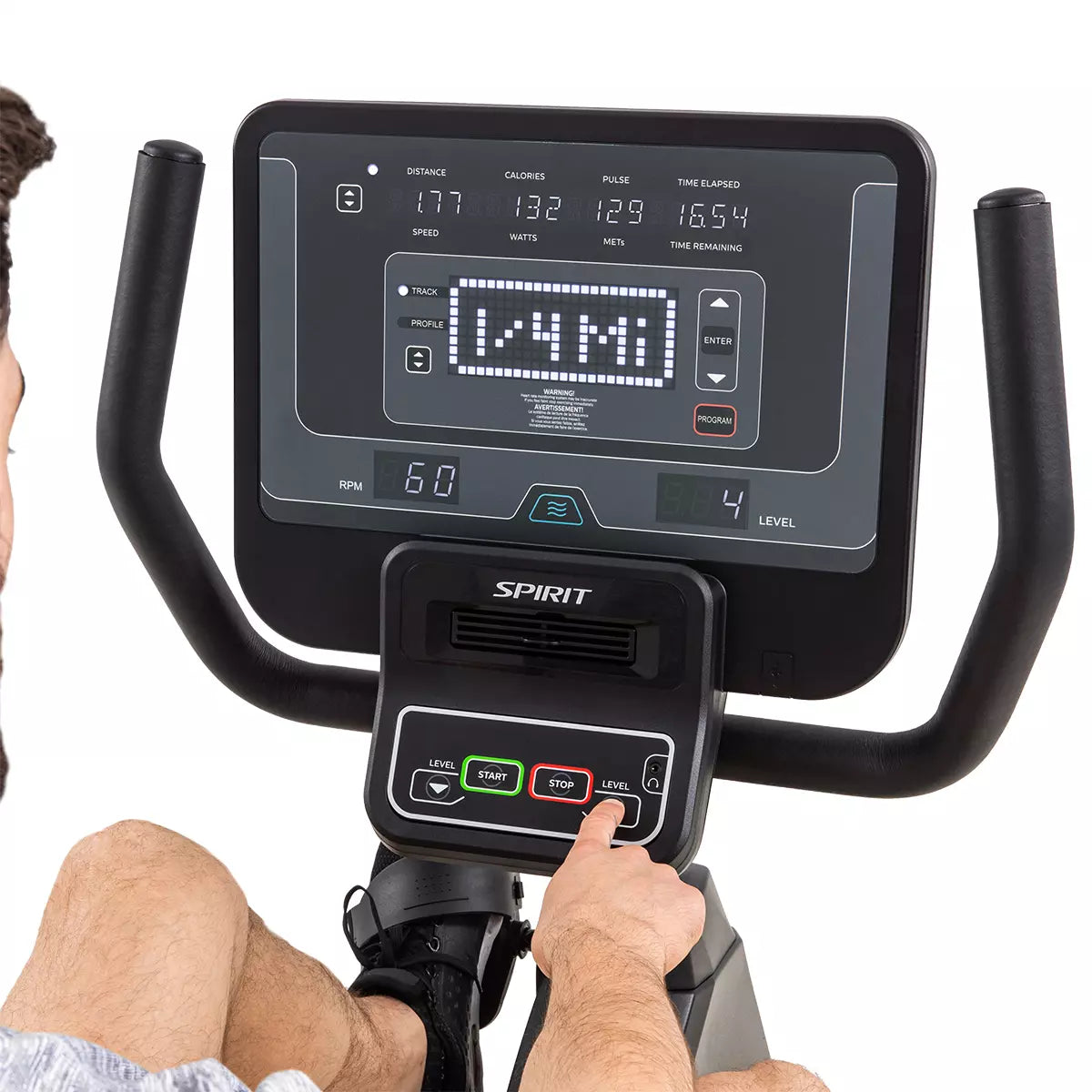 Spirit Fitness CR800 Commercial Recumbent Bike - Discontinued