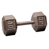 Body-Solid Iron Hex Standard Dumbbell Gray