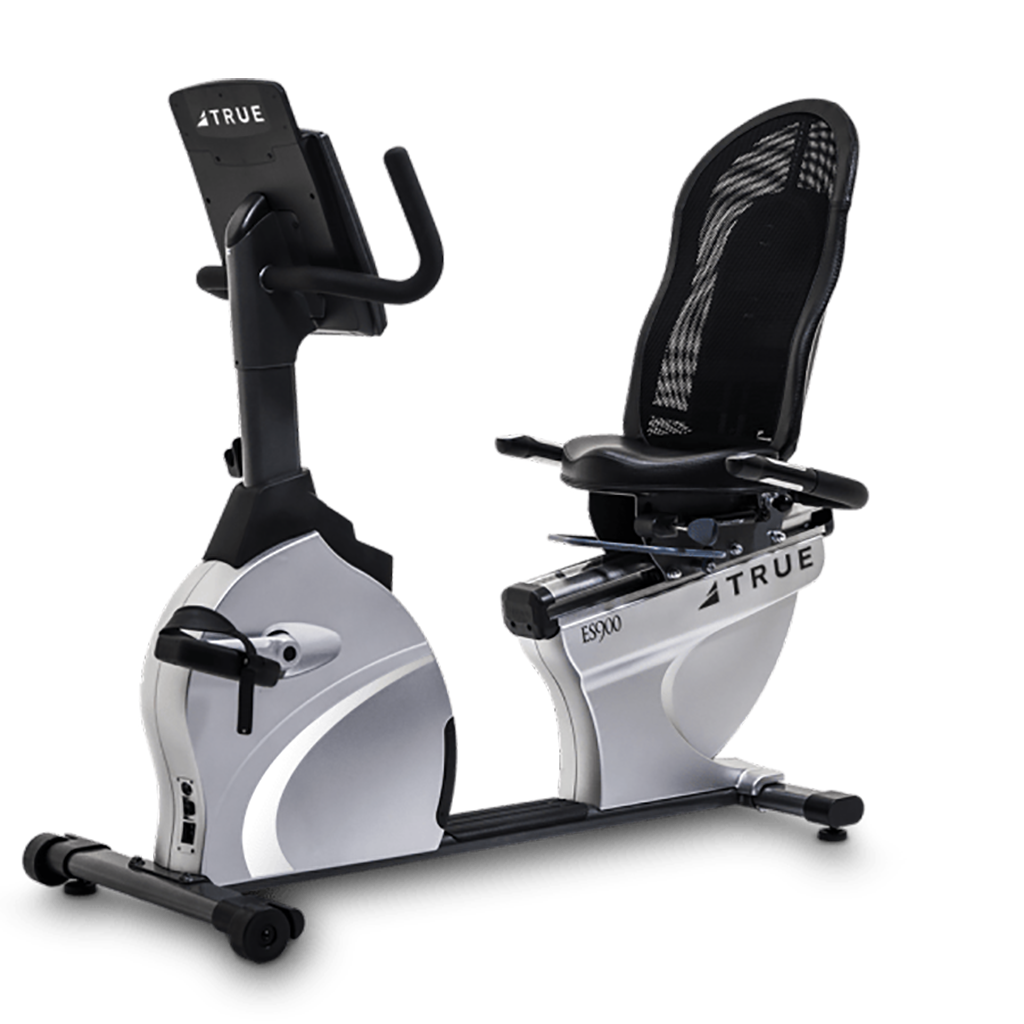 The self-generating ES900 Recumbent was designed and engineered with the user foremost in mind.  The new ES900 is manufactured with commercial-grade materials and the finest components for extreme durability.  Paired with TRUE’s new customized display options, quality materials and sleek design, the ES900 is a must-have for the energy-conscious home gym.