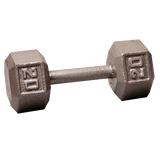 Body-Solid Iron Hex Standard Dumbbell Gray