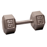 Body-Solid Iron Hex Standard Dumbbell Gray