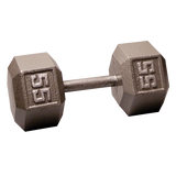 Body-Solid Iron Hex Standard Dumbbell Gray