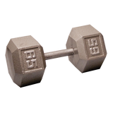 Body-Solid Iron Hex Standard Dumbbell Gray