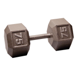 Body-Solid Iron Hex Standard Dumbbell Gray