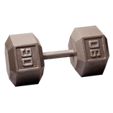 Body-Solid Iron Hex Standard Dumbbell Gray