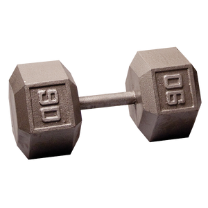 Body Solid Iron Hex Standard Dumbbell Gray